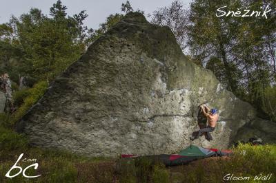 Martin in "Gloom Wall"